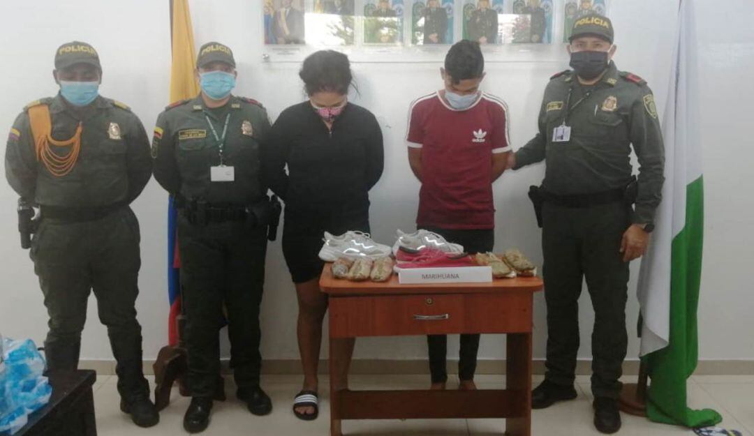 Dos golpes contra estructuras vinculadas al tráfico de estupefacientes, desplegados por la Policía Metropolitana de Cartagena