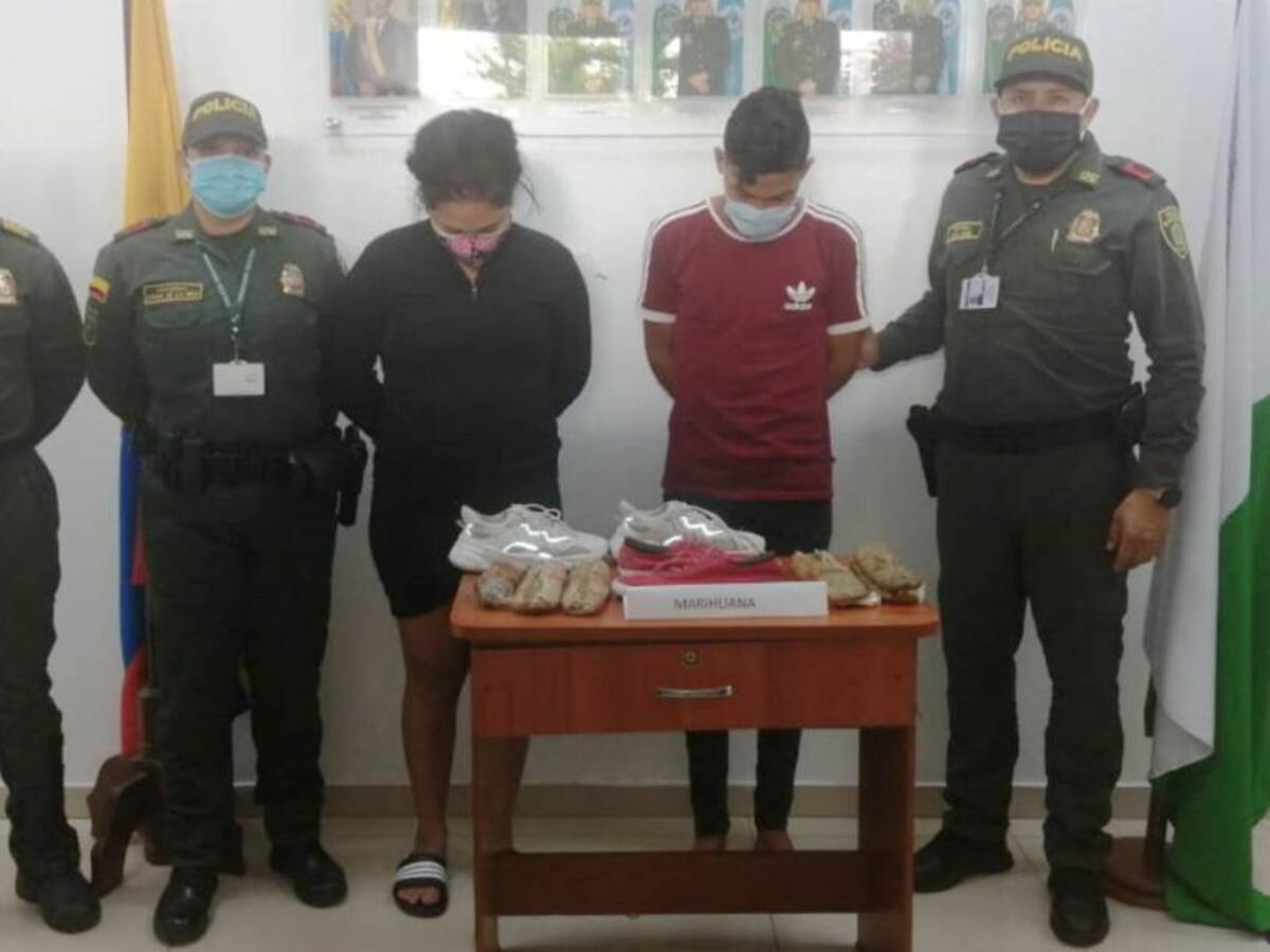 Incautaron cocaína y marihuana de pasajeros del Aeropuerto de Cartagena