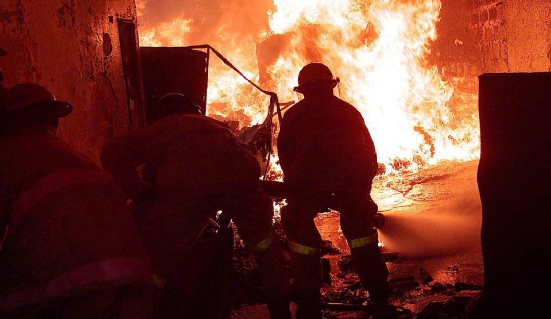 Conflagración en Anserma, Caldas