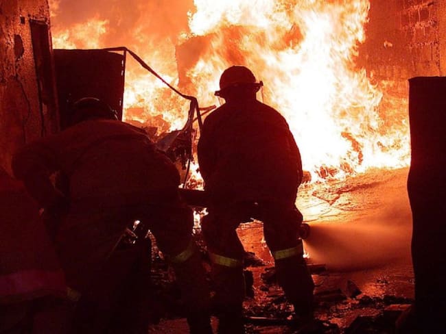 Conflagración en Anserma, Caldas
