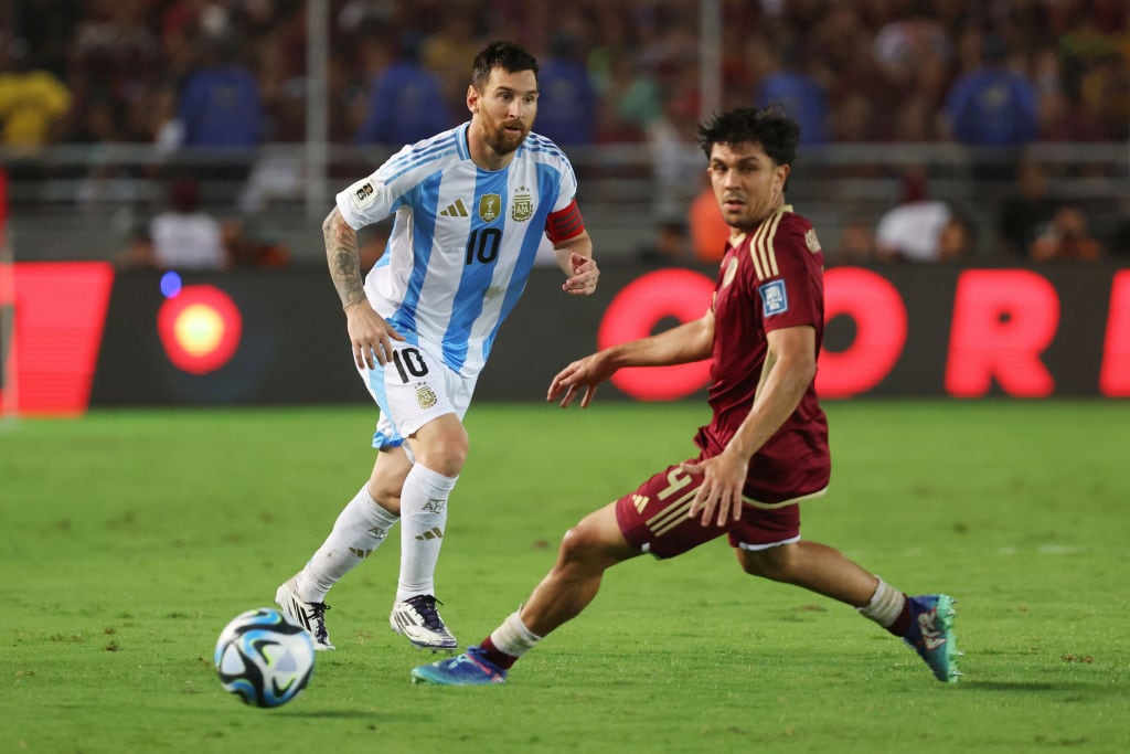 Selección de Argentina vs. Venezuela /Getty Images