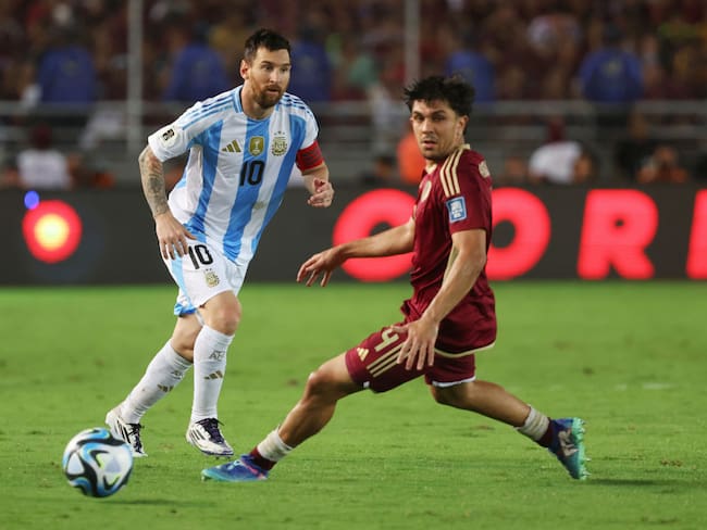 Selección de Argentina vs. Venezuela /Getty Images