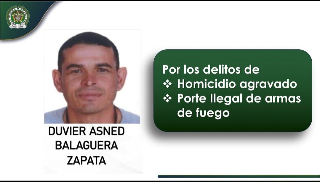 Capturado uno de los más buscados en Santander: habría participado en varios homicidios. Foto: Gobernación de Santander.
