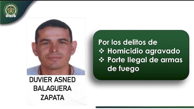 Capturado uno de los más buscados en Santander: habría participado en varios homicidios. Foto: Gobernación de Santander.