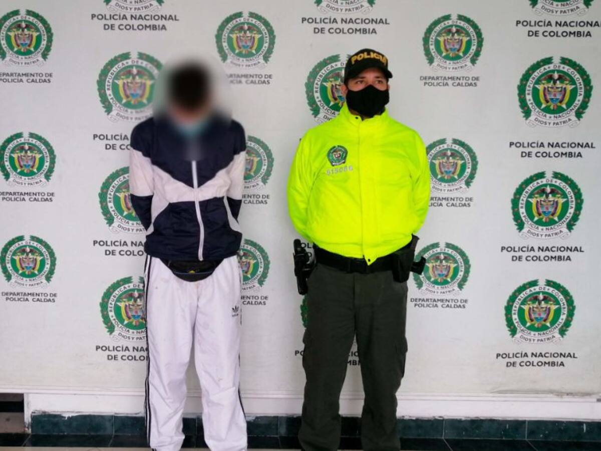 Capturado al parecer por haber cometido varios homicidios en Chinchiná