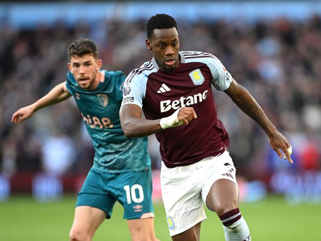 Aston Villa Jhon Durán, England. (Photo by Shaun Botterill/Getty Images)