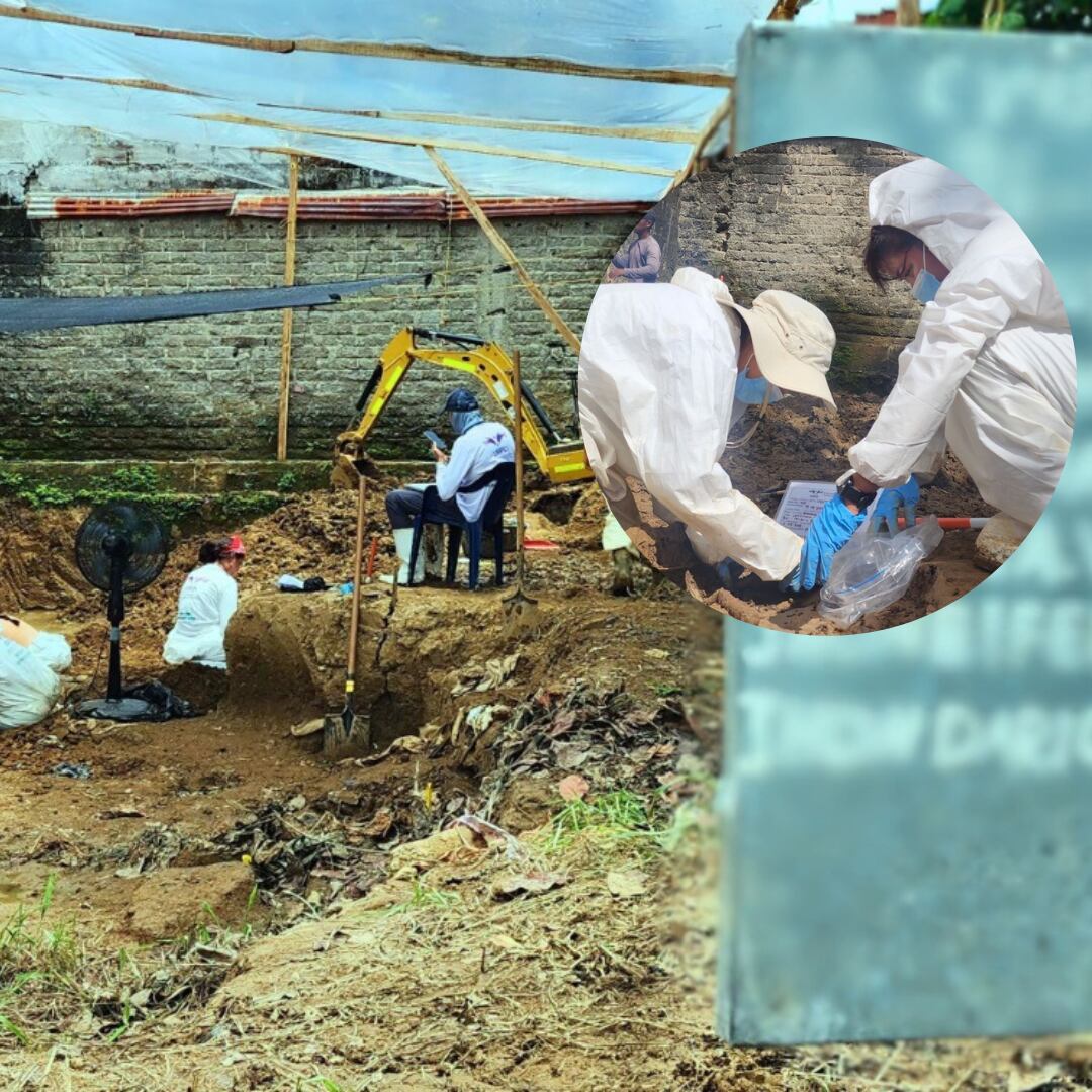 Búsqueda desaparecidos cementerio Apartadó- Foto Unidad de Búsqueda