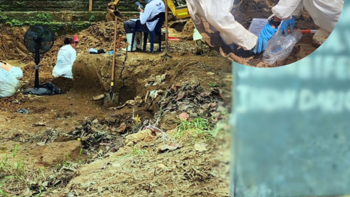 La Unidad de Búsqueda recuperó 50 cuerpos en el cementerio de Apartadó, Antioquia