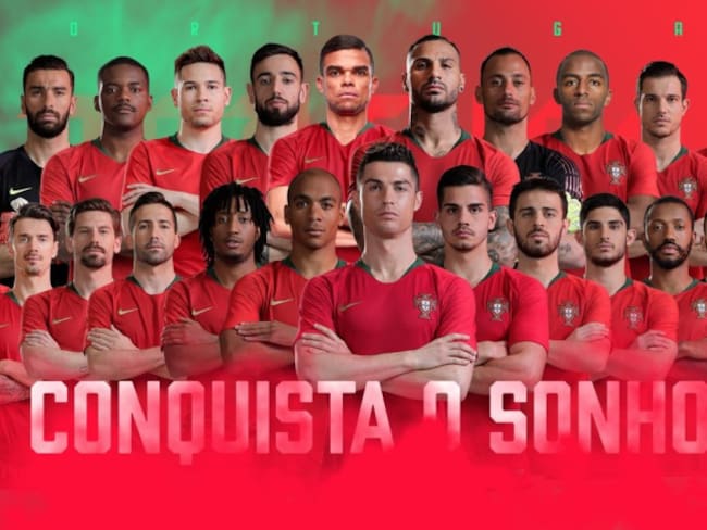 Cristiano comanda la lista de Portugal para el Mundial de Rusia