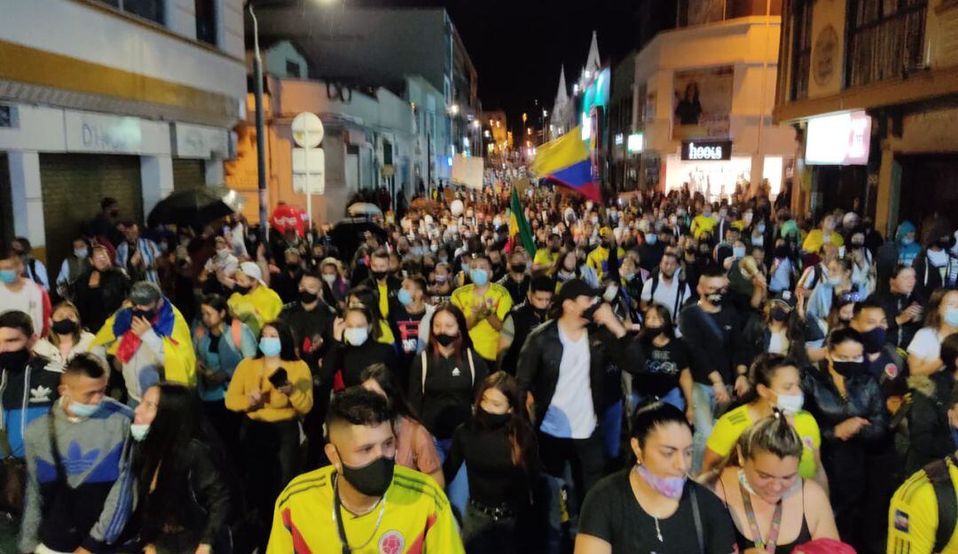 Movilizaciones en Manizales