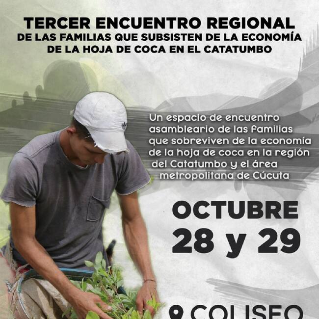 Asamblea cocaleros Catatumbo