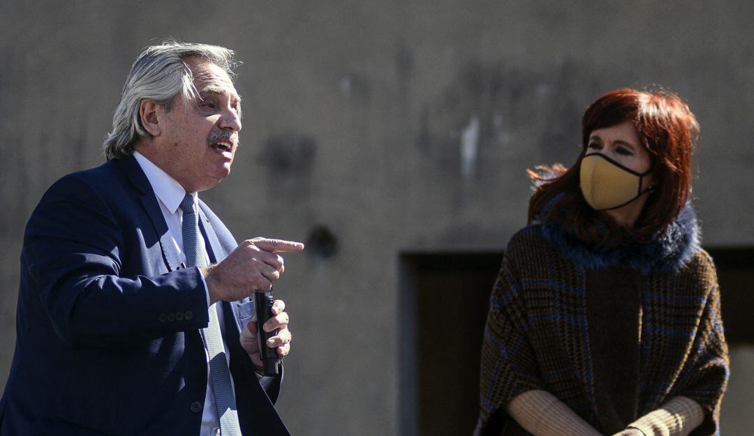 El presidente de Argentina, Alberto Fernández