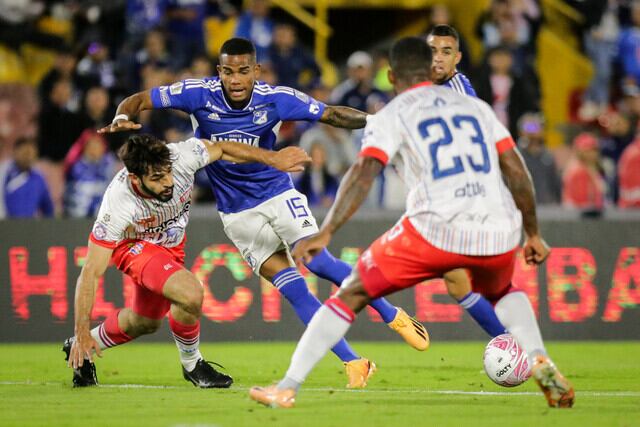 Millonarios y Unión Magdalena empataron 1-1 en el estadio El Campín / Colprensa.