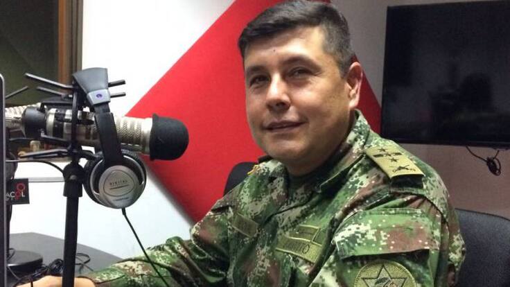Coronel Hugo Sandoval, comandante de la Octava Brigada del Ejército