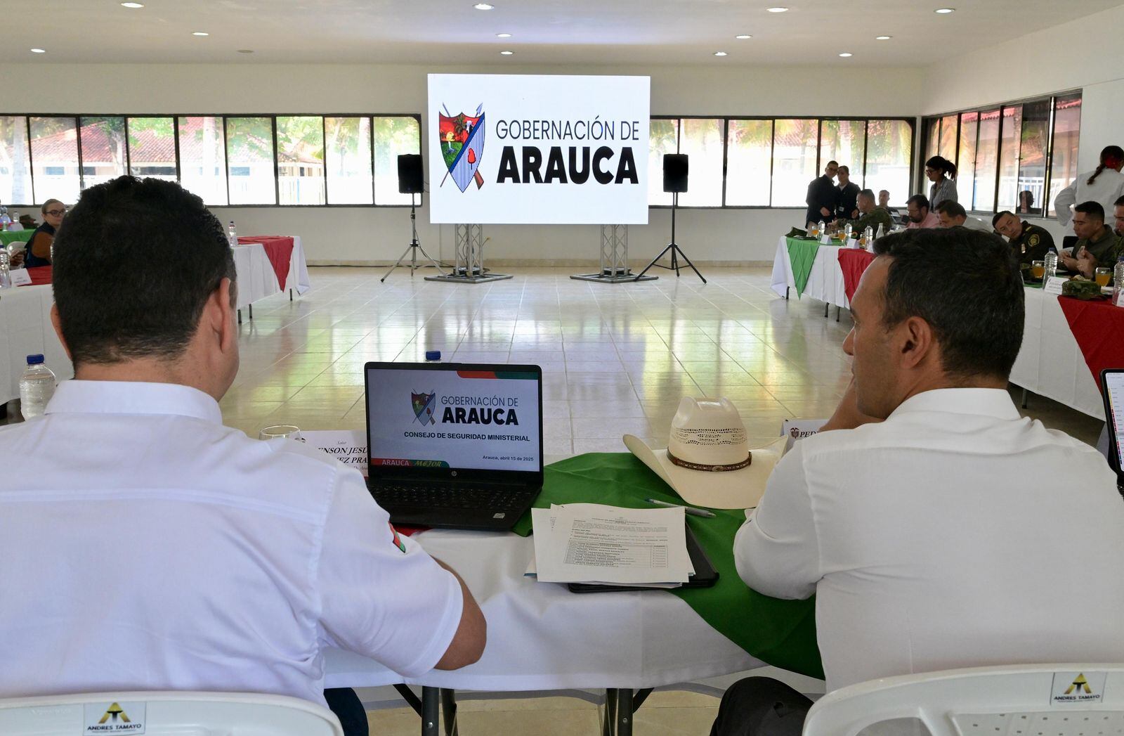 Consejo de seguridad Ministerial en Arauca