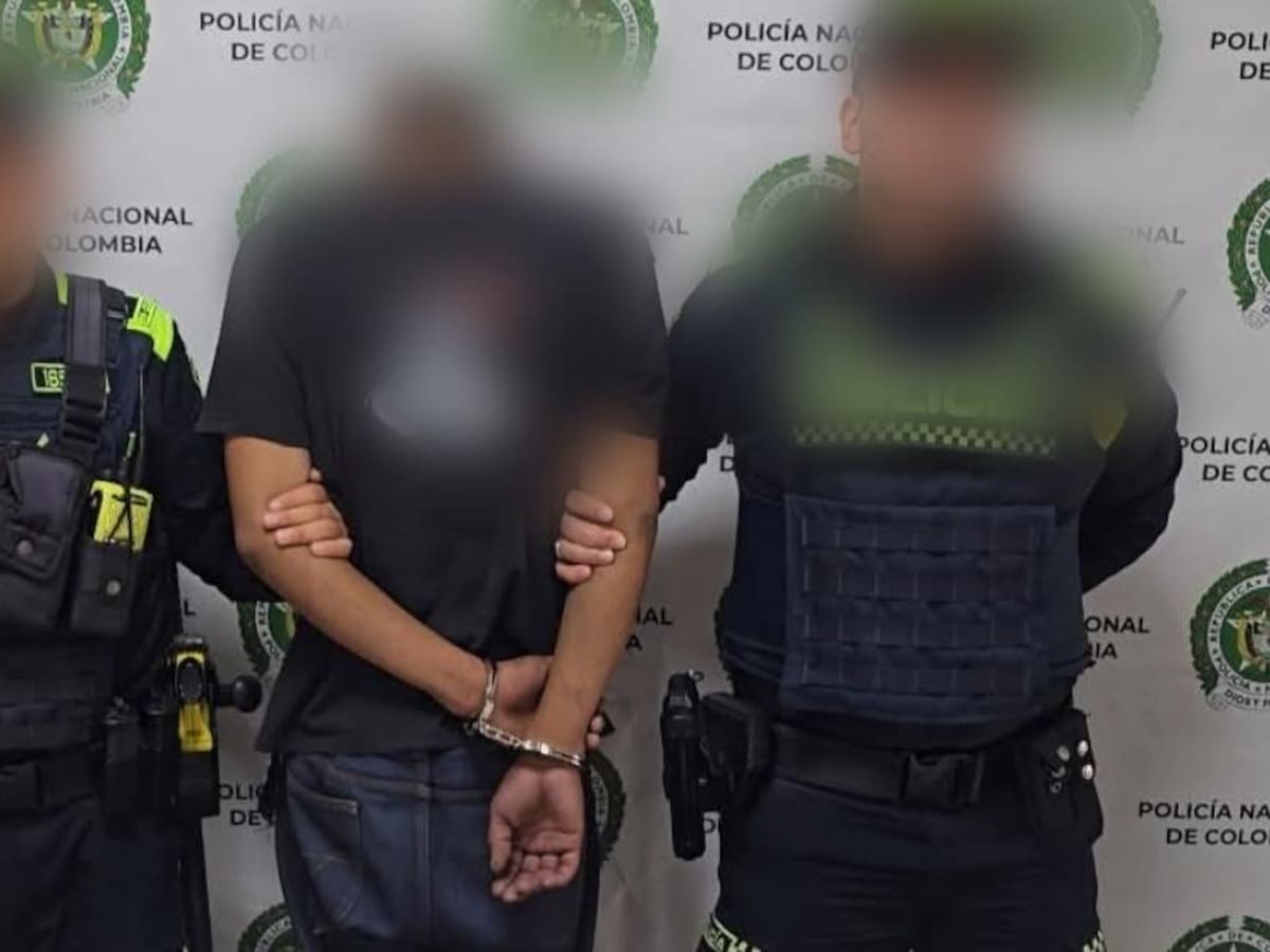 Policía capturó a un presunto ladrón tras arrebatarle el celular a una mujer en San Fernando