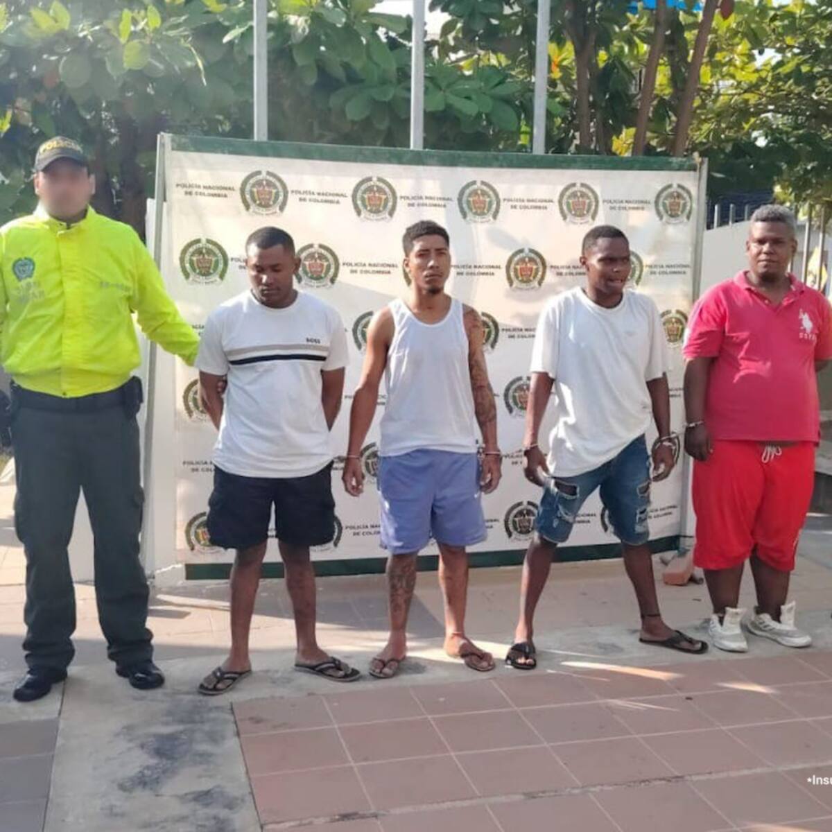 A la cárcel presuntos integrantes de ‘Los Pirulos’, banda dedicada al hurto en Cartagena