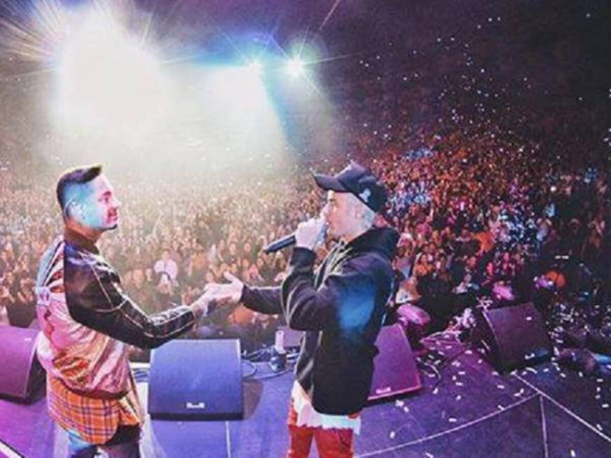 Justin Bieber y J Balvin planean nueva música juntos