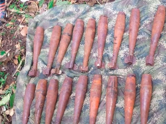 840 granadas tenía listas la guerrilla para ejecutar atentados en el Cauca
