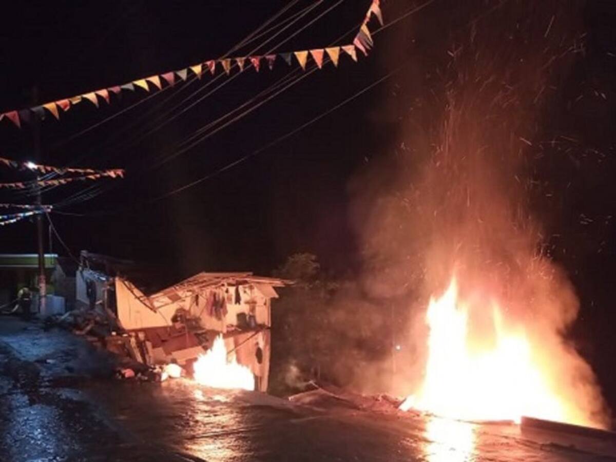 Deslizamiento originó emergencia en el municipio de Herveo, Tolima