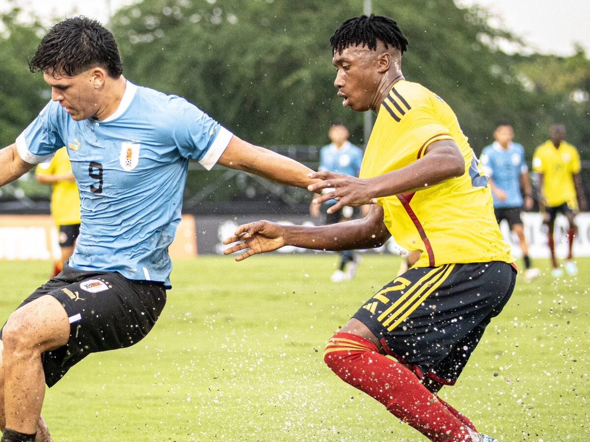 Colombia iguala con Uruguay en el estreno del Sudamericano Sub-17