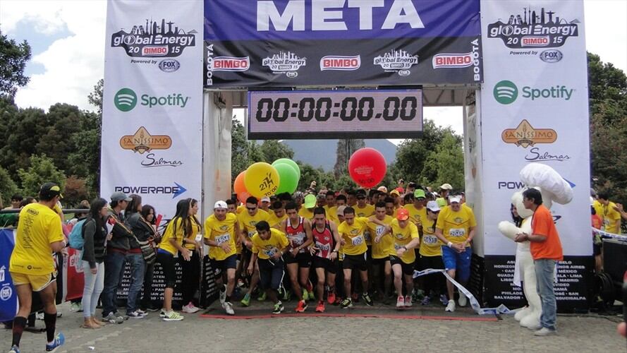 Caliente desde ya para la carrera que donará alimento por cada kilómetro que recorra. Foto: Cortesía Grupo Bimbo