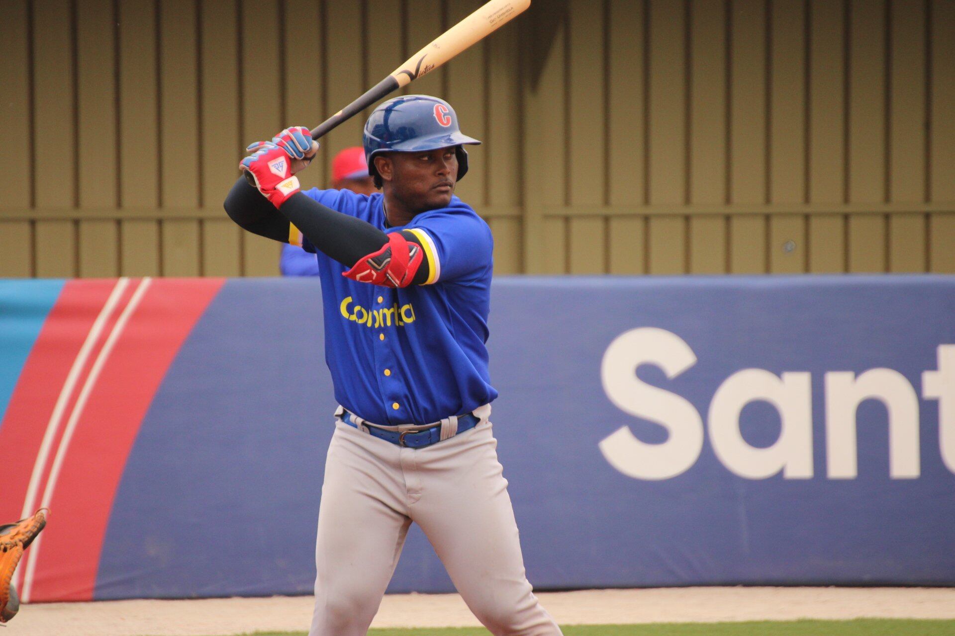 Dilson Herrera en el duelo que Colombia cayó con Cuba por Juegos Panamericanos / Guillermo Yaber: @guilloyaber