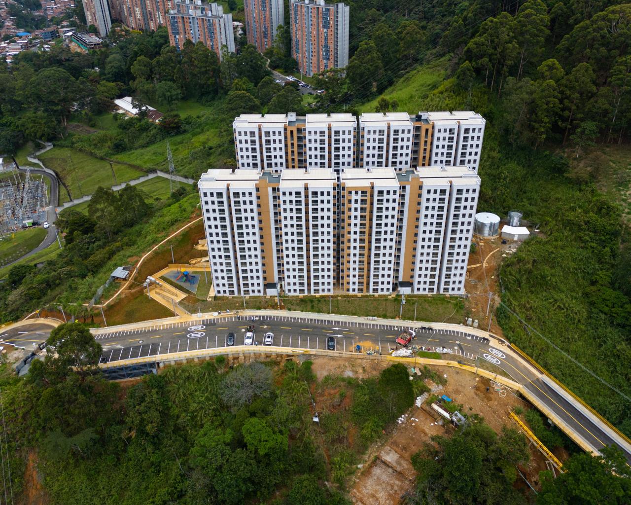 Proyecto habitacional Ciudad del Este en Medellín. Cortesía. Alcaldía de Medellín.