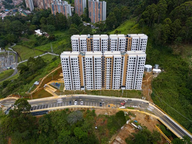 Proyecto habitacional Ciudad del Este en Medellín. Cortesía. Alcaldía de Medellín.