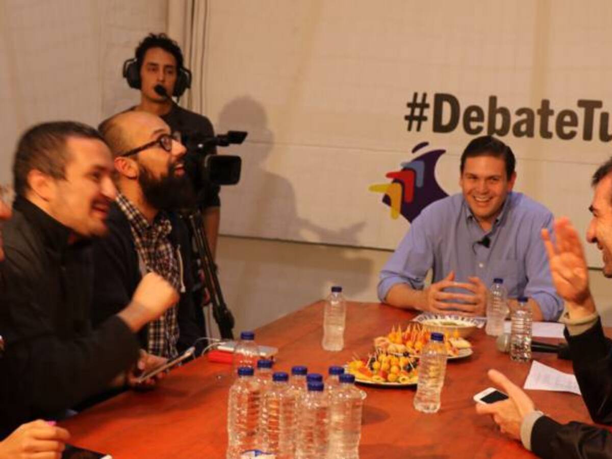 El cara a cara de Pinzón con los tuiteros