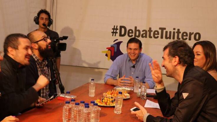 El cara a cara de Pinzón con los tuiteros.