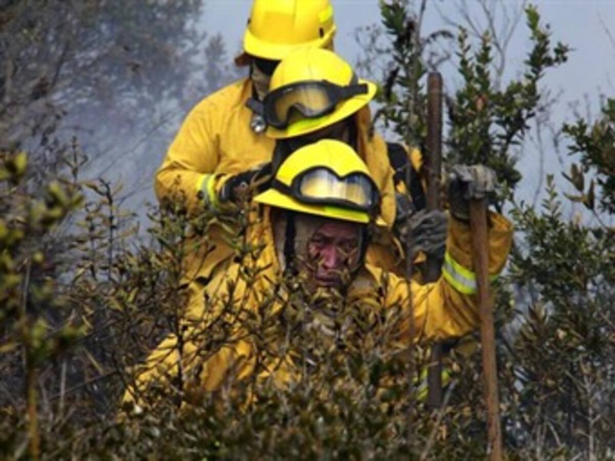 Se reactiva el incendio en Sierra Nevada de Santa Marta