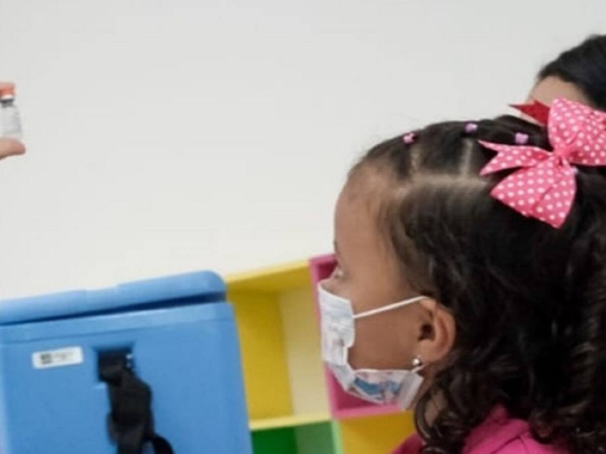 Más de 37 mil niños de 3 a 11 años han sido vacunados en el Valle