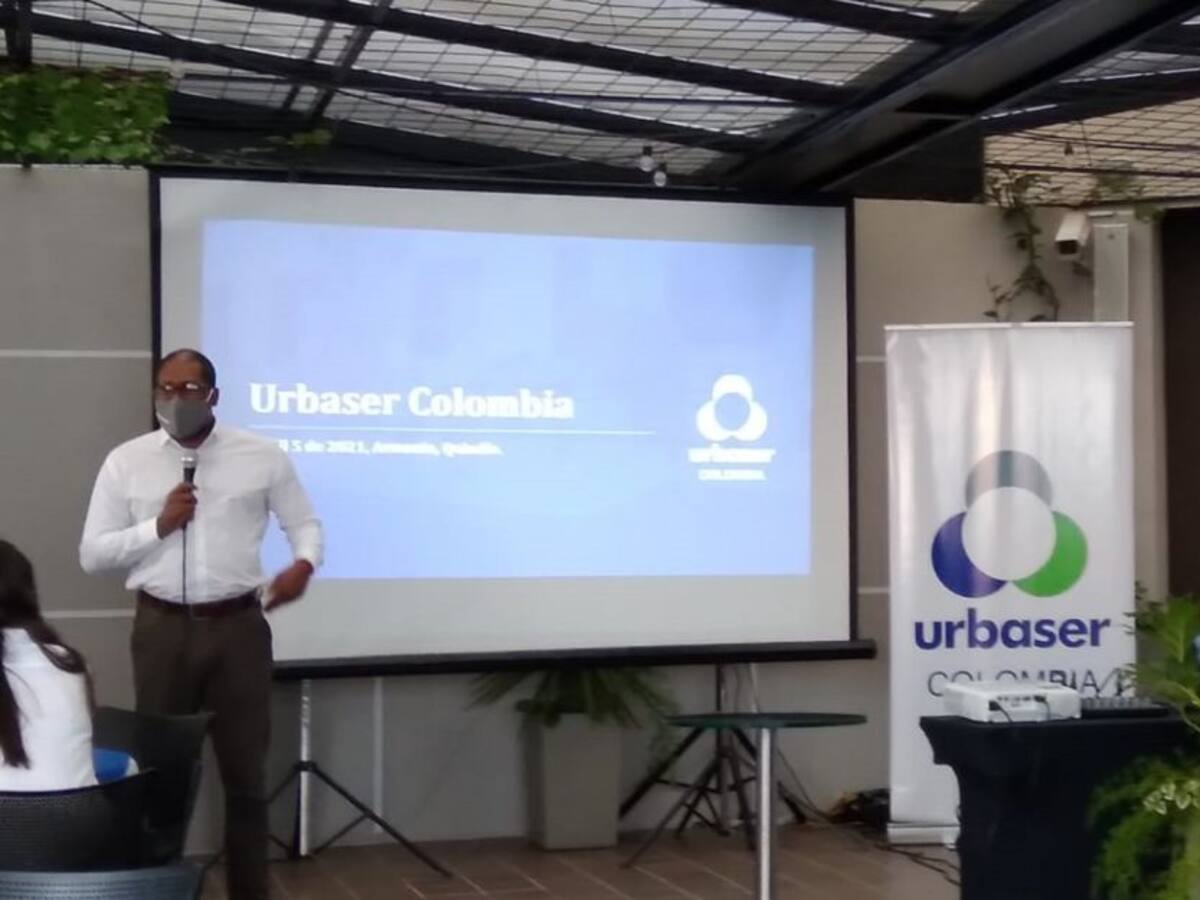 El gerente Regional de Urbaser, Isaac Sánchez Salcedo