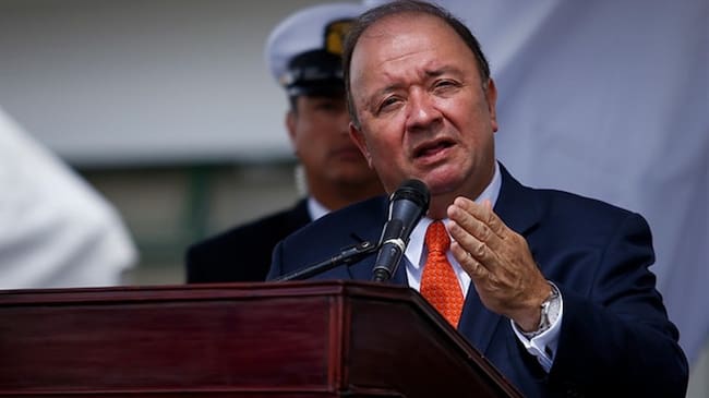 Luis Carlos Villegas, ministro de Defensa. Foto: Colprensa