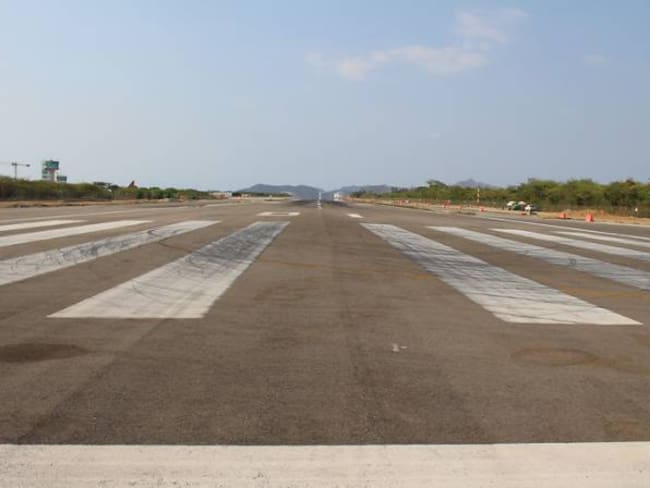 Aerocivil espera normaliza hoy operaciones aéreas nocturnas en aeropuerto de Santa Marta
