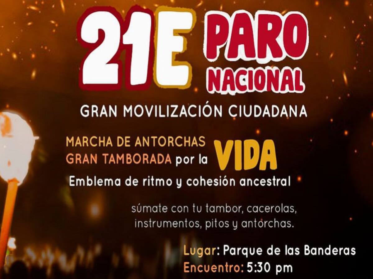 El 21 de enero, vuelve el Paro Nacional