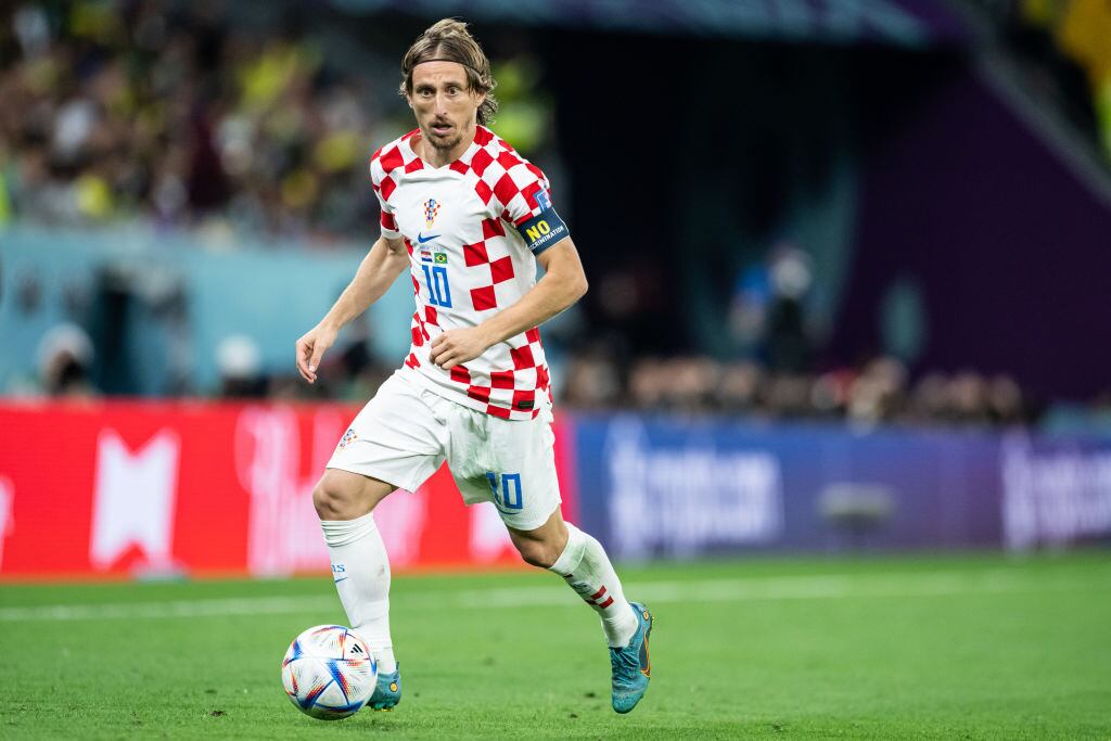 Luka Modric. (Photo by Marvin Ibo Guengoer - GES Sportfoto/Getty Images)