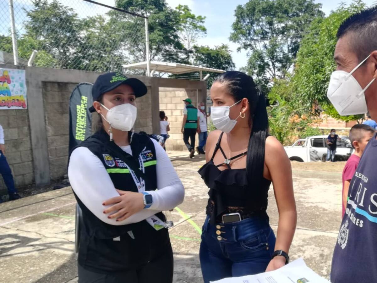 Mas de tres mil desplazados fueron atendidos en Cúcuta durante el 2021