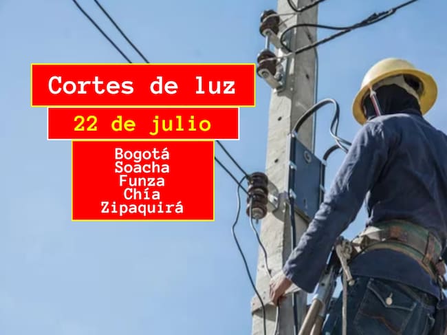 Cortes de luz en Bogotá y municipios aledaños este 22 de julio | Getty Images