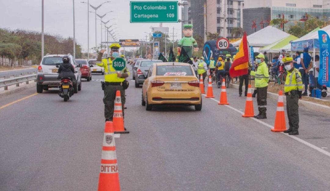Puestos de control(Cortesía Secretaría de Tránsito y Seguridad Vial)