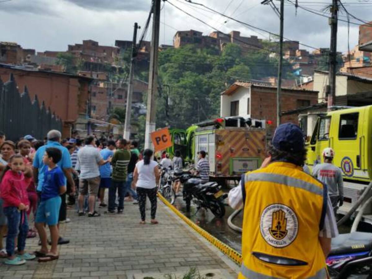 Incendio deja 15 familias damnificadas