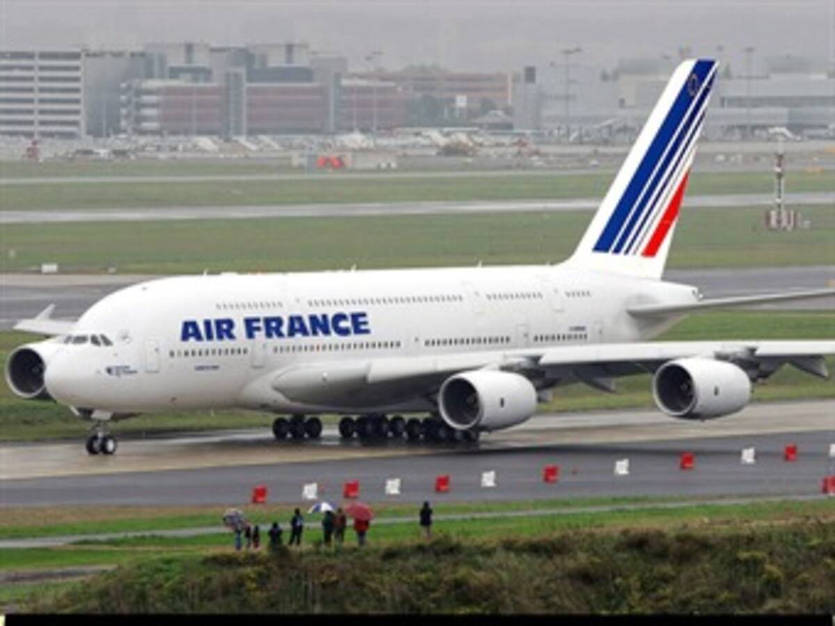 Venezuela revisa avión de Air France por amenaza de bomba