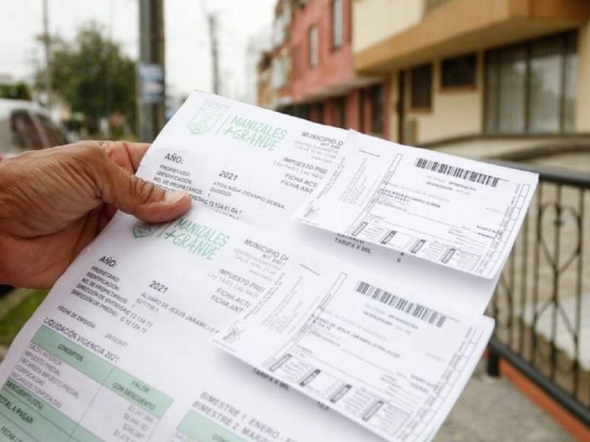 El 15% de los ciudadanos en Manizales, ha realizado el pago del impuesto predial