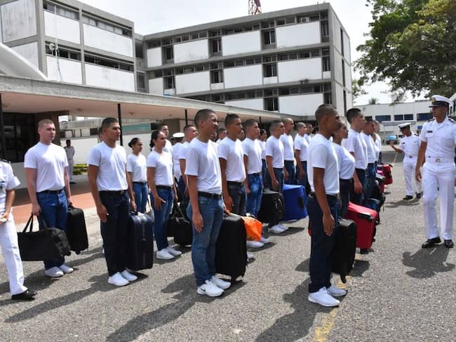 Futuros oficiales ingresan a la Escuela Naval de Cadetes “Almirante Padilla”