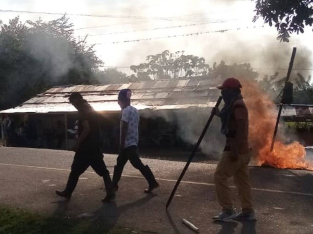 Fuertes choques entre indígenas y afrodescendientes en el norte del Cauca