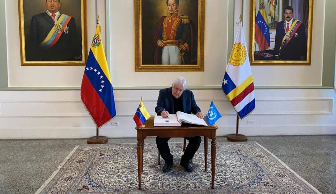 Martin Griffiths, secretario general adjunto de la Agencia de Coordinación de Asuntos Humanitarios de la Organización de Naciones Unidas (OCHA).              Foto: OCHA Twitter @UNReliefChief