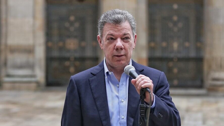 El presidente Juan Manuel Santos aseguró que hay "intereses concretos" en contra del decreto de la Línea Negra. Foto: Colprensa