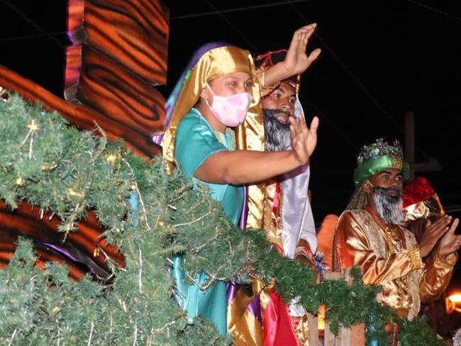 Ambiente navideño en Montería.