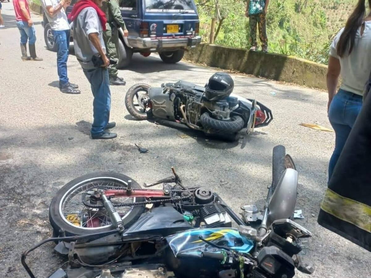 13 personas fallecidas en las vías de Caldas en el primer mes del año 2023